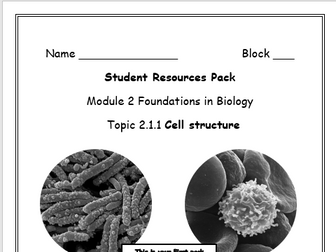 OCR Biology 2.1.1 Cells