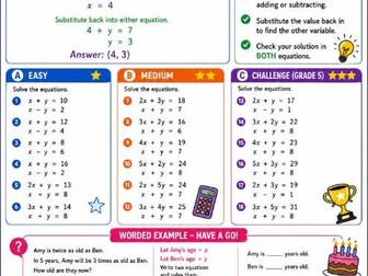 Algebra revision pack