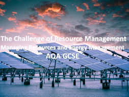 The Challenge of Resource Management - Resource and Energy Management