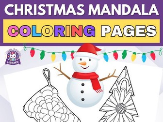 Festive Relaxation: Christmas Mandalas for Stress-Free Holidays Vol. 2