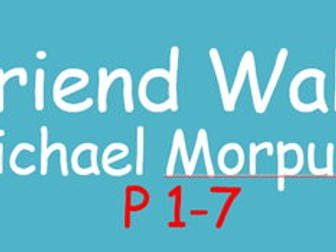 My Friend Water Extended Reading Comprehension Lessons