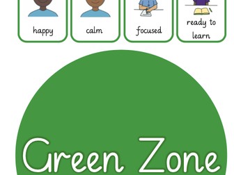 zones of  regulation  KS1-KS2 SEN