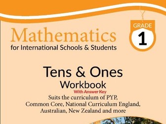 Grade 1 Place Value of Tens and Ones worksheets and Workbooks | Beeone Books Rated 4.9/5 in Google