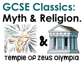Myth and Religion: Temple of Zeus Olympia