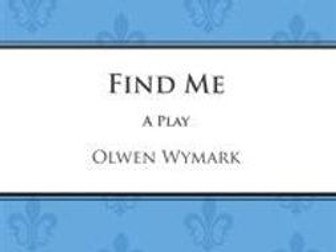 'Find Me' Lesson Plans and Resources for GCSE Eduqas