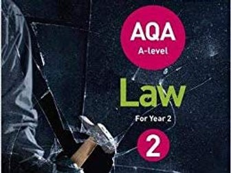 AQA A level Law Human Rights for lessons