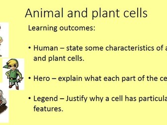NEW AQA (8461) Animal and Plant cells (Biology Trilogy)