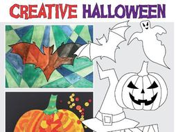 Bumper Halloween Creative Art Activities Pack 38 pages