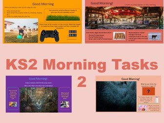 KS2 Morning Tasks 2