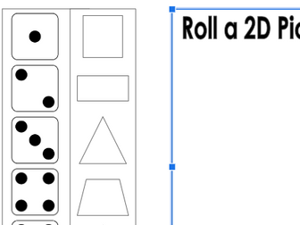 Roll a 2D Shape