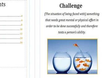 Challenge using thinkers keys
