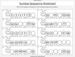 Number Sequences - Year 2 | Teaching Resources