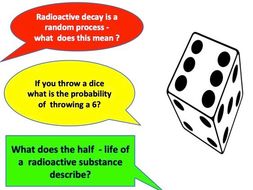 Half Life and Radioactive Decay
