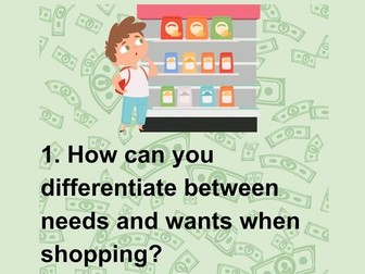 Money Questions and  Answers for Kids - Book 2