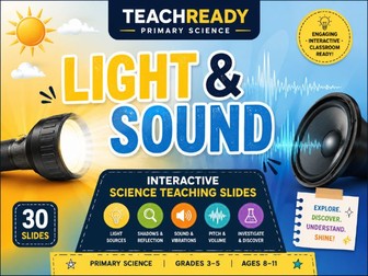 Light & Sound | Primary Science Interactive Teaching Slides