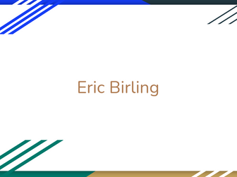 An Inspector Calls Eric Birling Powerpoint