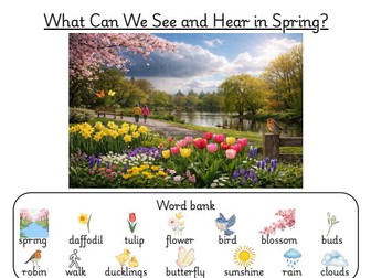Y1 Spring Writing – 3 Lessons