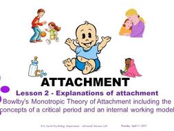 Powerpoint - Attachment- Lesson 2 - Bowlby’s Monotropic Theory of ...