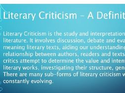 Introduction to Literary Criticism including Feminism and Marxism ...