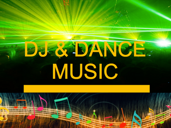 DJ and Dance Music - KS3 Scheme of Work