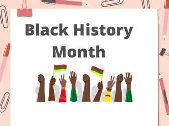 Black History Month Display Posters