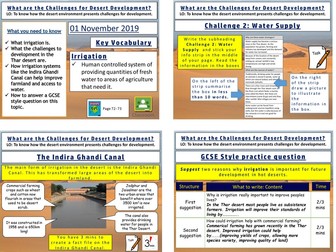 Hot Deserts: Challenges of Development