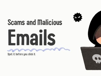 Scams and Malicious Emails resources pack