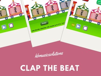 Clap The Beat  Music Interactive Aural Game