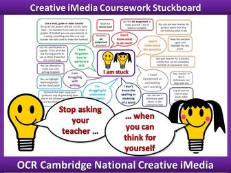 Creative iMedia Coursework Stuckboard