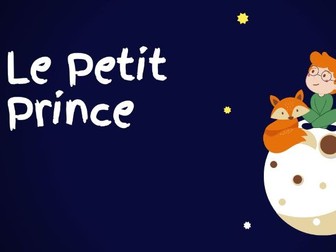 Le Petit Prince Literature Book Study Powerpoint