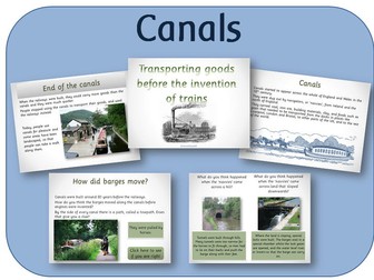Transport topic - canals powerpoint