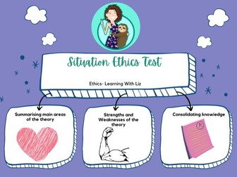 Ethics- Situation Ethics Test