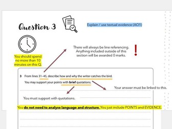 Edexcel IGCSE English Language Paper 1: Exam Walkthrough (Grades 7+)