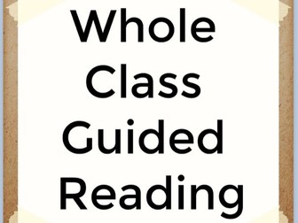 Beegu Whole Class Guided Reading