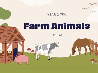 Thai Farm Animals for Primary Learners: Interactive PowerPoint & Fun Worksheets