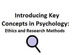 Introducing Key Concepts in Psychology
