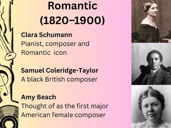 Western Classical Music History Timeline
