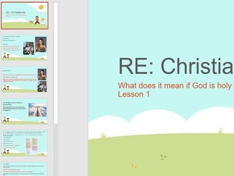 KS2 RE- What does it mean if God is holy and loving?