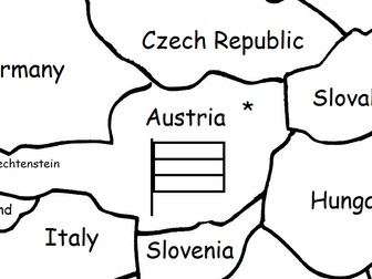 AUSTRIA - Introductory Geography Worksheet