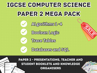 IGCSE Computer Science Paper 2 MEGA PACK – Complete Programming & Algorithms Bundle