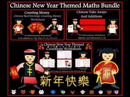 Chinese New Year Maths' Bundle