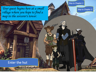 English Fantasy Adventure Game: The Curse of the Tower