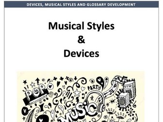 WJEC NEW GCSE Music - Devices, Styles and General Musicianship