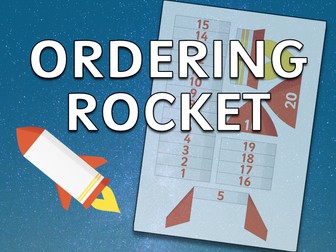 Ordering to 20 Rocket (EYFS)