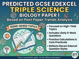 GCSE Edexcel Triple Science Biology Paper 1 (Higher)