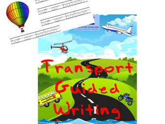 Transportation Guided Writing | Worksheets
