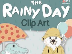 "The Rainy Day" Clip Art – Commercial-Use