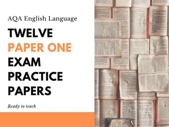 English Language Paper One Exam Practice Papers