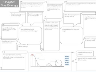 GCSE Physics Paper 1 Summary Question sheets