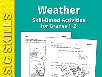 Weather: Thematic Skill-Based Activities for Grades 1-2
